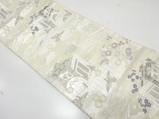 JAPANESE FUKURO OBI / WOVEN CARRIAGE